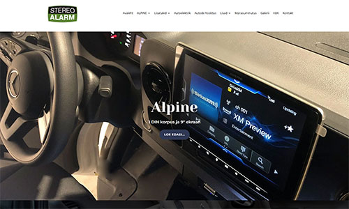 Stereo Alarm