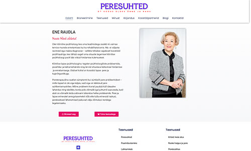 Psühholoog Ene Raudla